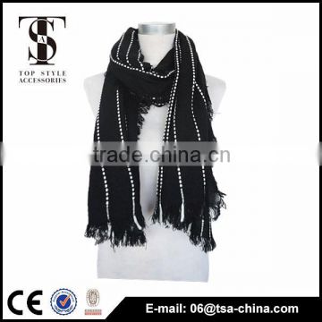 Fashion new Design scarf for winter, acrylic fibers woven comfortable Lady Scarf