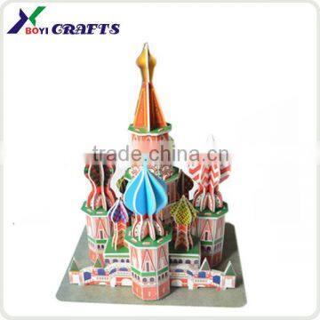 2015 Topsale 3D Puzzle Architecture Model