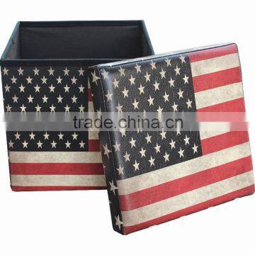 Tower Bridge Printing Foldable Ottoman photo-4