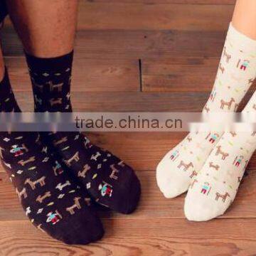 Adult Unisex Midcalf Jacquard High Quality Casual Sock photo-4