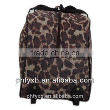 Rolling Dufful Bag With Leopard Print Zhejiang Factory New Design Dufful Bag ,Hot-selling Travel Bags photo-4