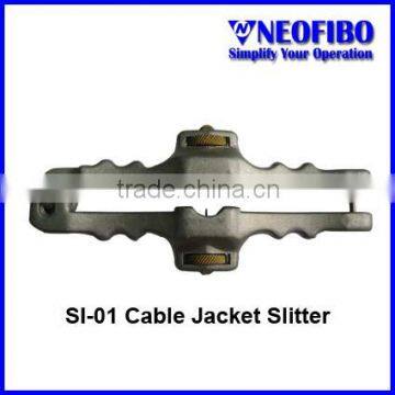 Optical fiber stainless-steel tube Cable Jacket Slitter fiber optic cable stripper tool