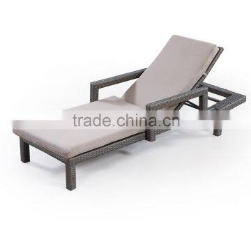 Hot Sale Outdoor Furniture Rattan Sunbed photo-2