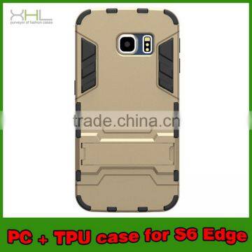 Newest best sell for samsung s6 edge pc tpu case