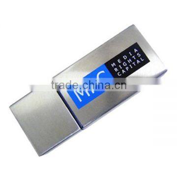 Golden metal 16gb usb flash drive