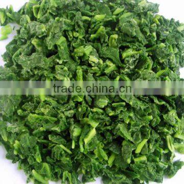 We are supply good quality IQF frozen Spinach Cut BQF