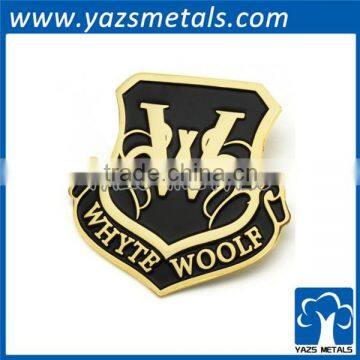 metal car badge/enamal logo car emblem/car badge with 3mm adhesive