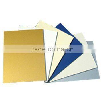 unbroken aluminum composite panel