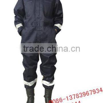 safety navy blue coton Coveralls,working boiler suit