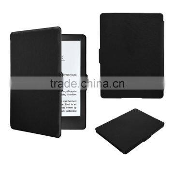 New Arrival Ultra Slim Wake-Sleep Function PU Leather Case for 2016 New Kindle 8th Generation 6 inch e-Reader