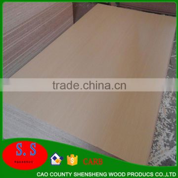 Chinese melamine particle board in sale flakeboard wave white melamine mdp for round computer desk