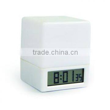 travel clock with LED torch