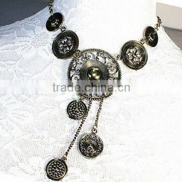 Long necklace jewelry for party alloy necklace