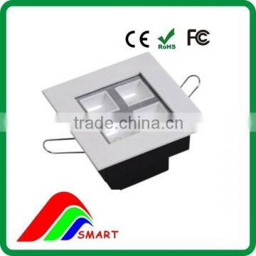 AC100~240V hot sale square grill led down light