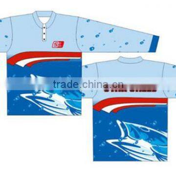 Stan Caleb Sublimation printing customized dri fit tournament fishing jersey, fish shirts, fishing wear