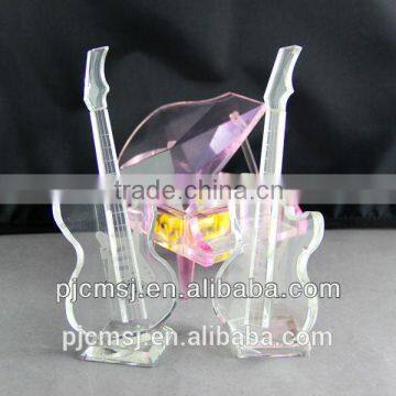 Hot Selling Crystal Music Box Glass Musical Instrument for Gift or Christmas Decoration photo-4