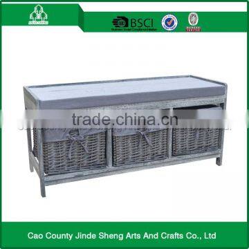 China Factory Wholesale Shoe Wooden Bench / Shoe Changing Bench photo-6