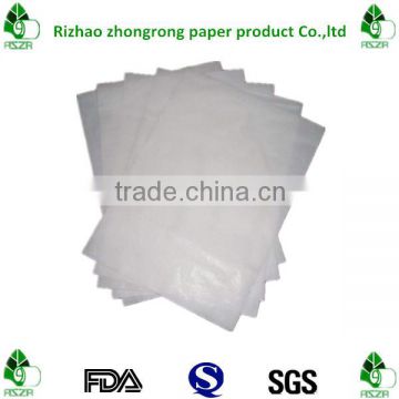 Poly coated sugar wrapping/packaging paper