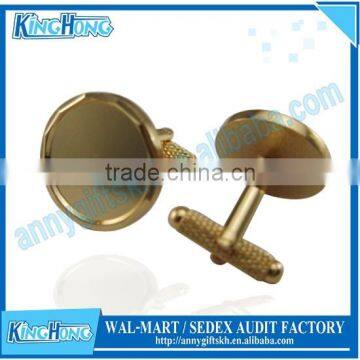 Online sale gold and silver cufflink blanks