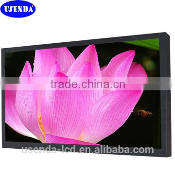 84 inch 4K resolution 3840x2160 LCD CCTV monitor for security.