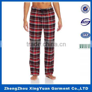 Men's Tartan Cotton Flannel Wholesale Custom Fashion pajama pants