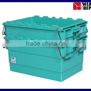 Plastic Stackable Boxes with Bars