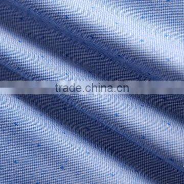 Woven Shirting Clothing Cotton Dobby Jacquard Fabric photo-6