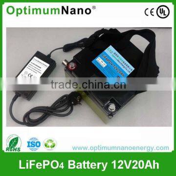 Hot seller Lithium Ion Phosphate Battery 12V 20ah high energy density