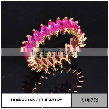 Wholesale jewelry Fashion latest gold finger ring designs of wedding rings