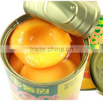 Fresh Canned Peach Halves In Tin for Hot Selling