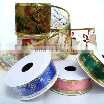 2014 Hot Sales Wholesale Christmas Ribbon
