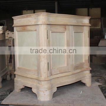 Espresso Painting Wooden Bath Cabinet With Single Sink Bathroom Vanity