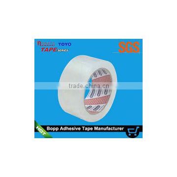 Crystal clear bopp adhesive tape