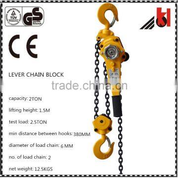 OPERATING EASILY AND HIGH EFFICIENCY SAFE LOCKING HOOK MANUAL LEVER HOIST