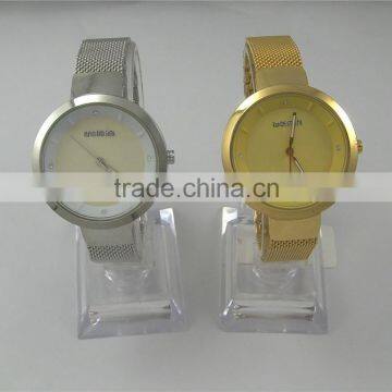 Women quartz watch wristwatch gold watch japan movt watch ladies