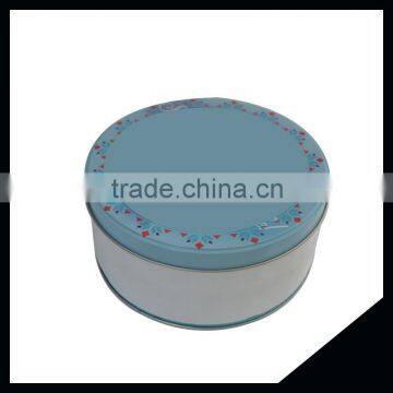 Fancy Large Round Box For Candy Tin Can With High Quality For Gift Packaging