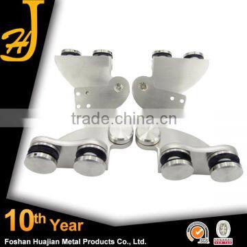 Stainless steel bathroom heavy duty adjust glass shower door pivot hinge