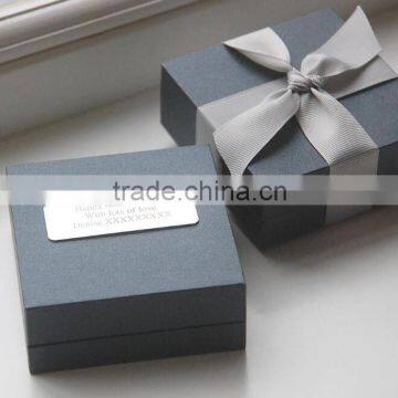 Custom design high quality jewelry paper box packaging