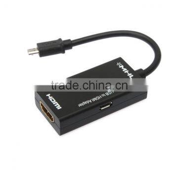 MHL to HD MI HDTV 1080P CABLE ADAPTER For HTC One M8 for LG for Sony for Xperia Z1 photo-4