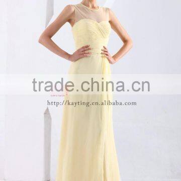 Sexy New Fashion Bridesmaid Gown 2015 Latest Design Sleeveless Vintage Bridesmaid Dresses photo-3