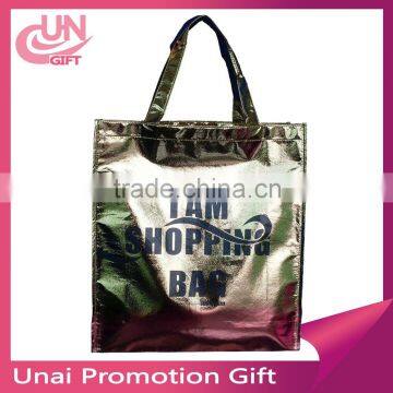 Fashionable recyclable water-proof non woven fabric shopping bag for market