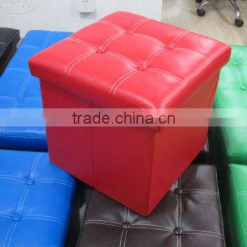 Filling Foam Ottoman PU Leather photo-3