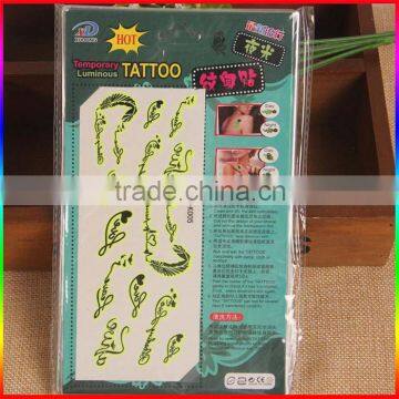 Luminous tattoo sticker waterproof tattoo