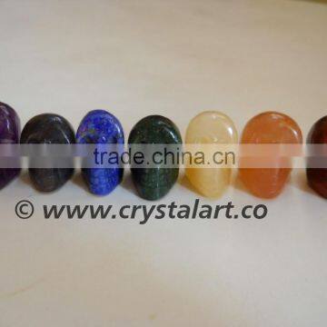 7 CHAKRA CARVED SKULL SHAPE