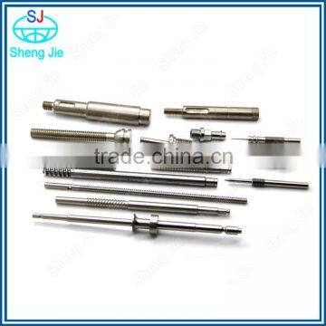 Manufacturer Custom High Precision CNC Turning Stainless Steel Worm Gear Shaft photo-4