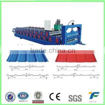 Color Metal Roof And Wall Sheet Cold roll forming Machine Metal Roofing