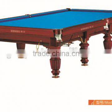 European Style Solid Wood Hand Carved Luxury Pool Table, Snooker Table, Billiard Table