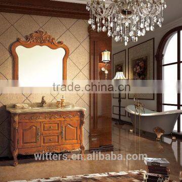 Factory Direct Ready Made Bathroom Vanities for Korean Style Modern Furniture WTS851 photo-3