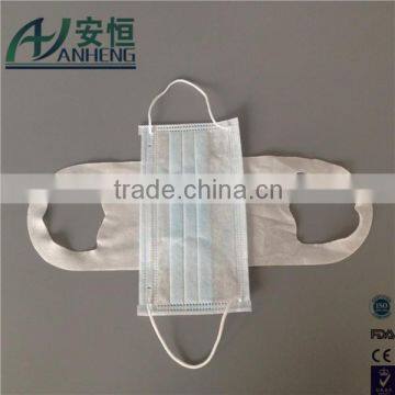 disposable non woven face mask easy breathing with nose bridge