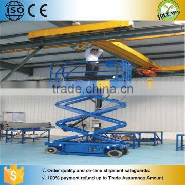 China electric vehicle for indoor /Self-propelled hydraulic lifting platform